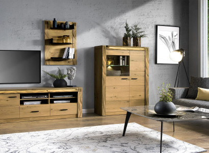 Modern design living room wall sideboard RTV shelf display cabinet